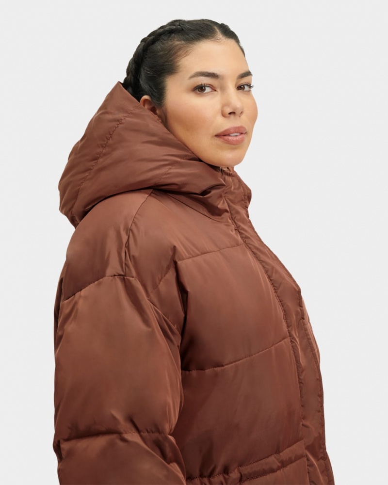 Ugg Keeley Long Puffer Rockar Dam Mörkbruna | OC2854130