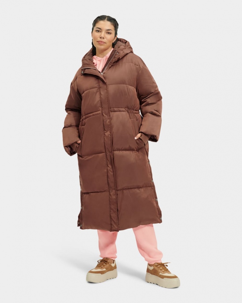 Ugg Keeley Long Puffer Rockar Dam Mörkbruna | OC2854130