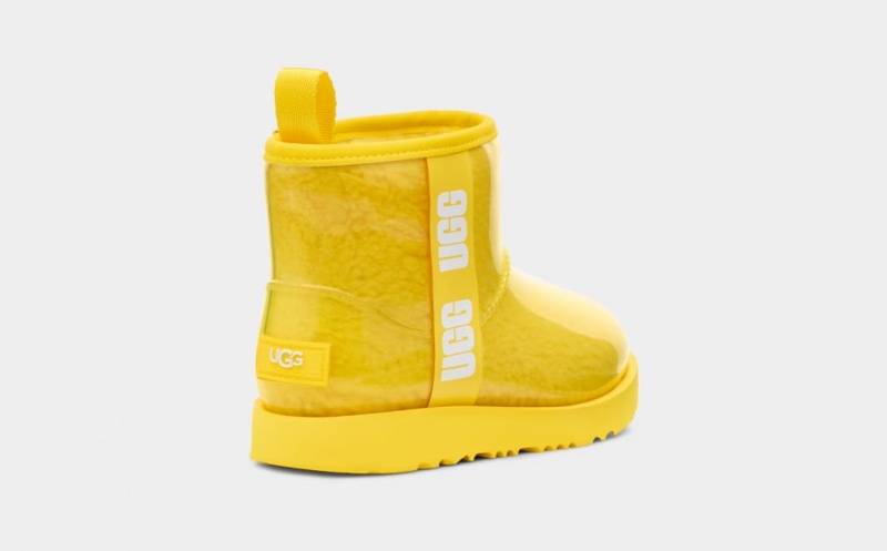 Ugg Klassiska Clear Mini II Stövlar Barn Gula | BL0821597