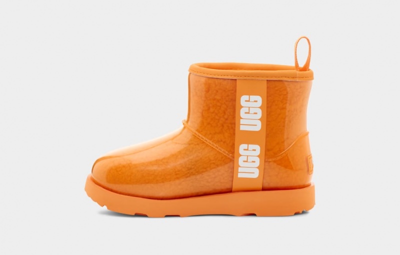 Ugg Klassiska Clear Mini II Stövlar Barn Orange | LH5976230