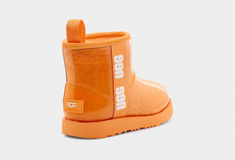 Ugg Klassiska Clear Mini II Stövlar Barn Orange | LH5976230