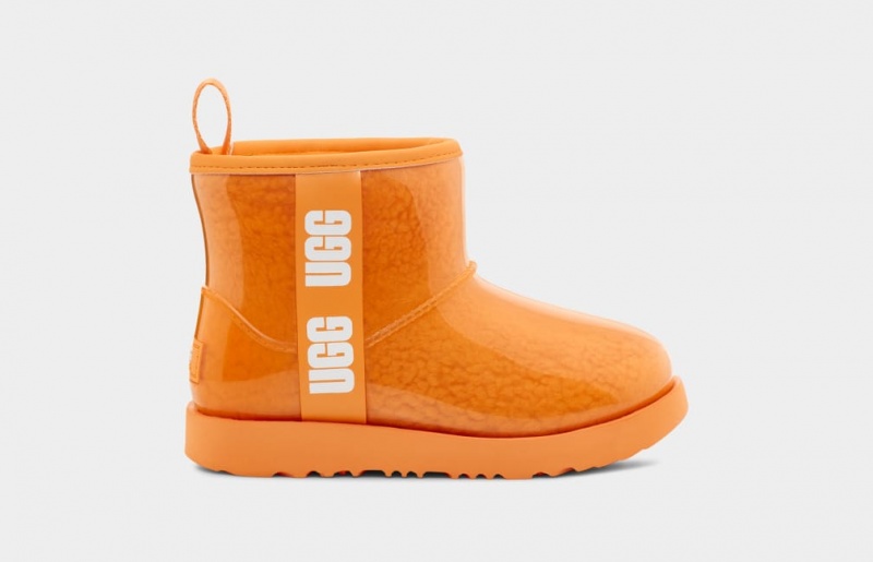 Ugg Klassiska Clear Mini II Stövlar Barn Orange | LH5976230