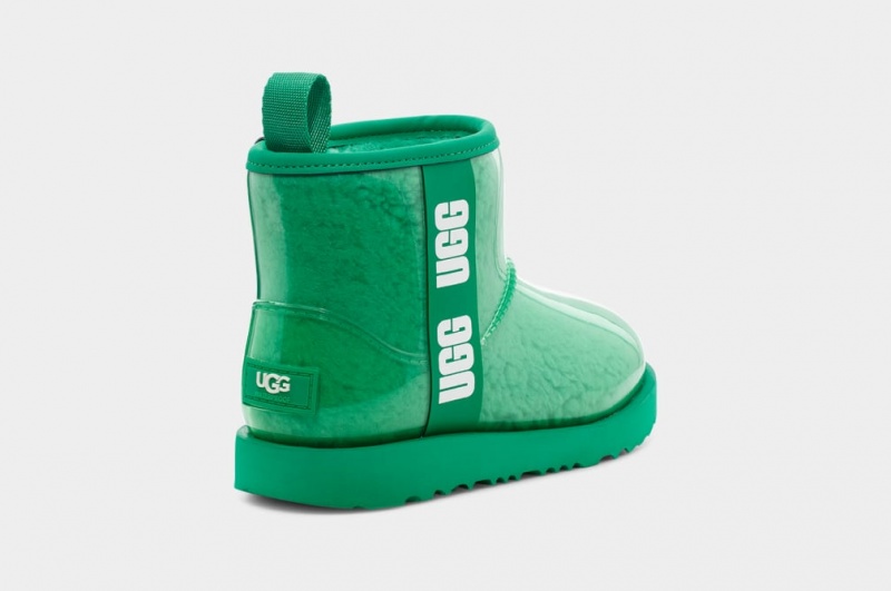 Ugg Klassiska Clear Mini II Stövlar Barn Turkos Gröna | GT8563027