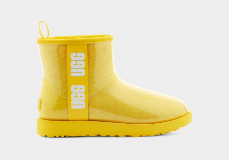 Ugg Klassiska Clear Mini Stövlar Dam Gula | HR6298534