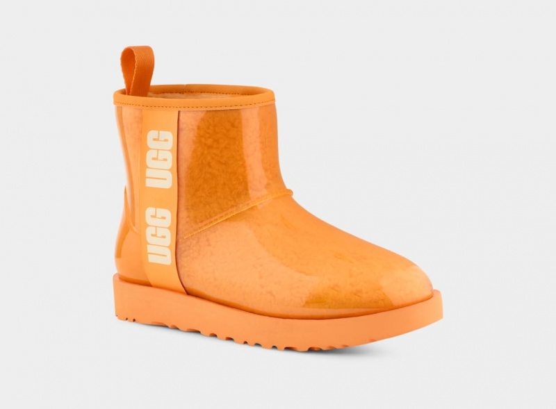 Ugg Klassiska Clear Mini Stövlar Dam Orange | TA6378094