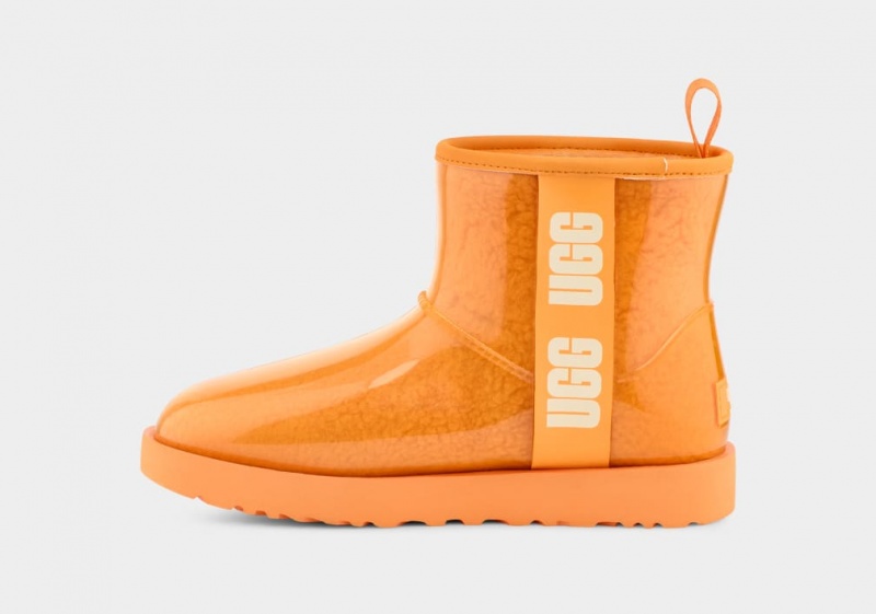 Ugg Klassiska Clear Mini Stövlar Dam Orange | TA6378094