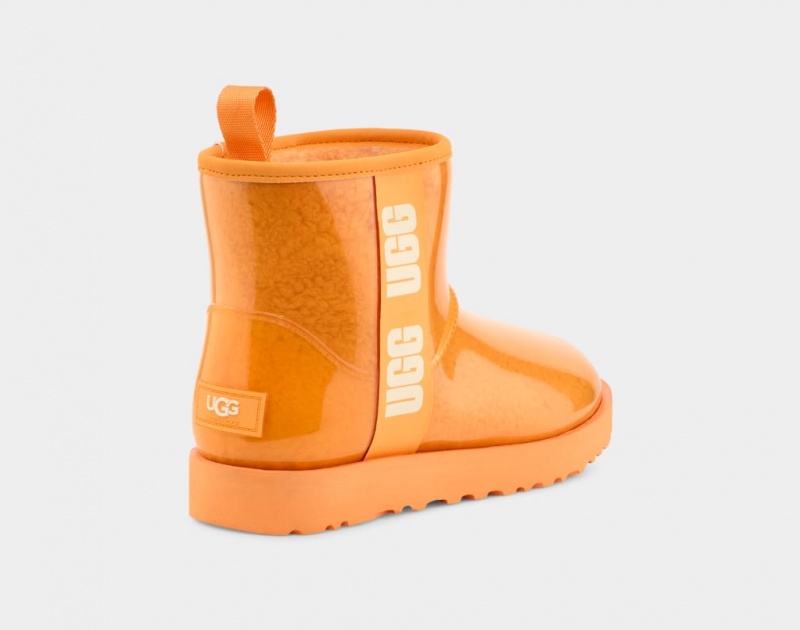 Ugg Klassiska Clear Mini Stövlar Dam Orange | TA6378094