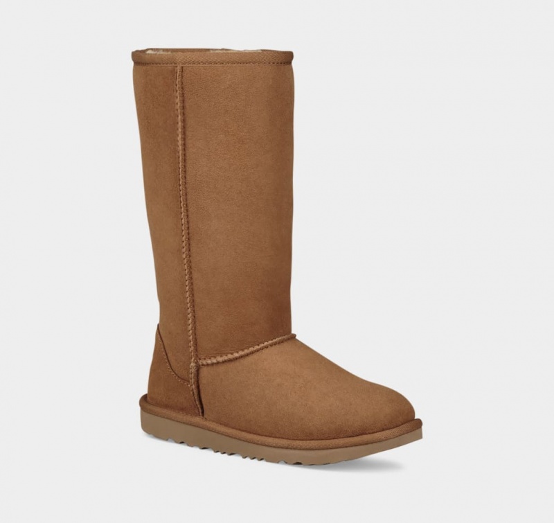 Ugg Klassiska II Höga Stövlar Barn Bruna | OB2864531