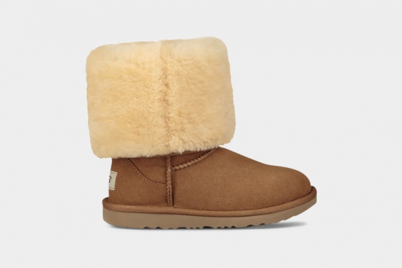 Ugg Klassiska II Höga Stövlar Barn Bruna | OB2864531