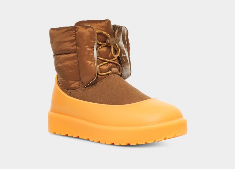 Ugg Klassiska Maxi Toggle Stövlar Dam Bruna | EY6539427