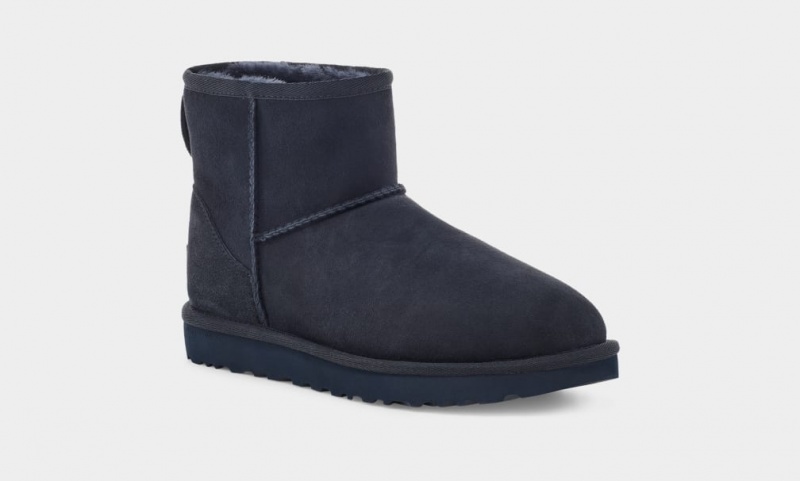 Ugg Klassiska Mini II Stövlar Dam Blå | UG6891524