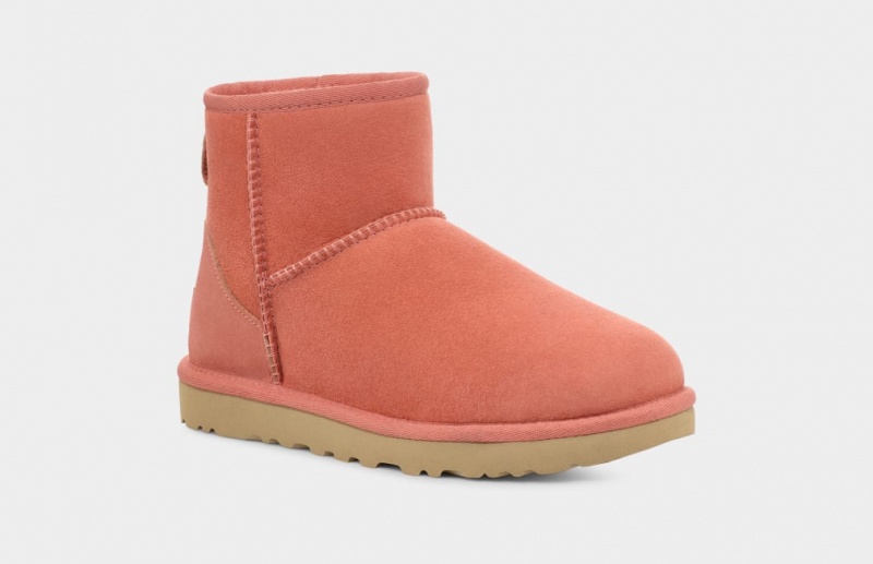 Ugg Klassiska Mini II Stövlar Dam Korall | KD0624758