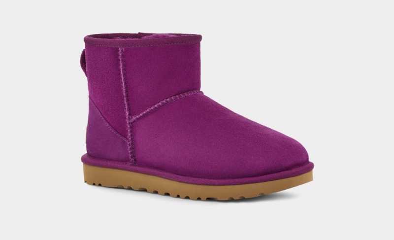 Ugg Klassiska Mini II Stövlar Dam Lila | PL8659340