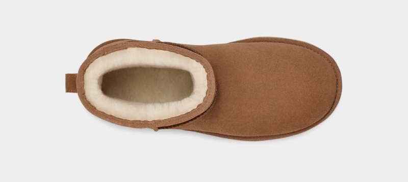 Ugg Klassiska Mini Platåstövlar Dam Bruna | ZS3619542