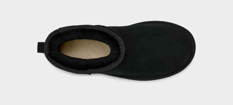 Ugg Klassiska Mini Platåstövlar Dam Svarta | CU0489563