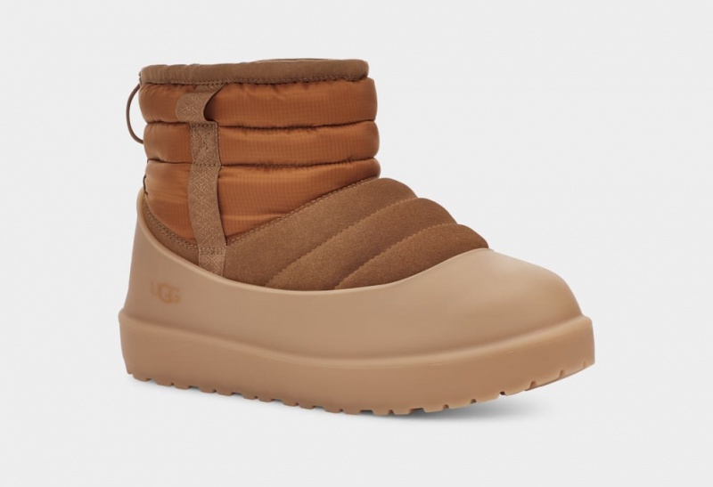 Ugg Klassiska Mini Pull-On Weather Stövlar Herr Bruna | LG8296410