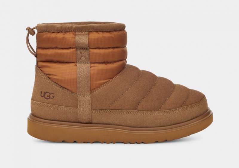 Ugg Klassiska Mini Pull-On Weather Stövlar Herr Bruna | LG8296410