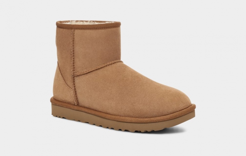 Ugg Klassiska Mini Regenerate Stövlar Dam Bruna | YG7659803