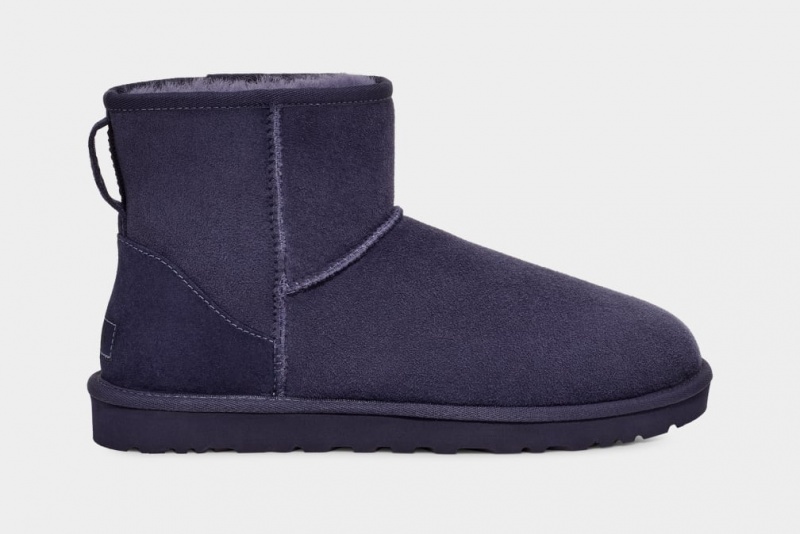 Ugg Klassiska Mini Stövlar Herr Blå | NQ0461358