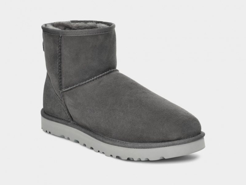 Ugg Klassiska Mini Stövlar Herr Mörkgrå | TW1807346