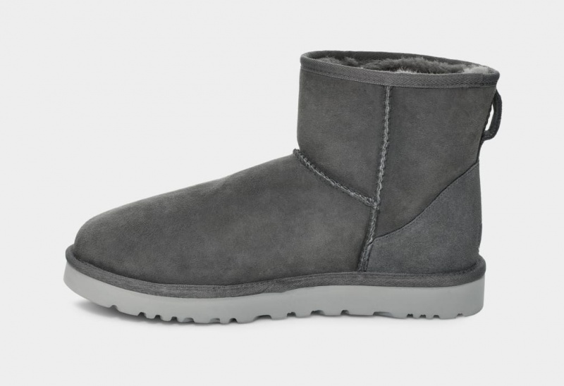 Ugg Klassiska Mini Stövlar Herr Mörkgrå | TW1807346