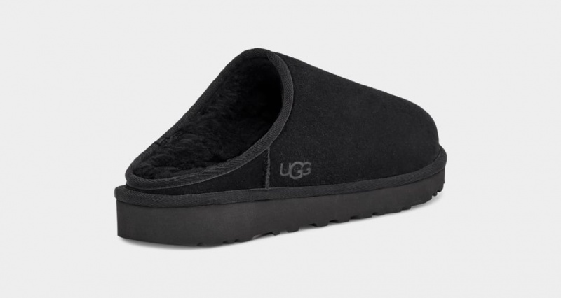 Ugg Klassiska Tofflor Herr Svarta | YJ8340625