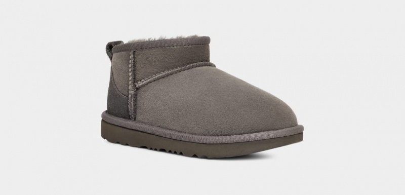 Ugg Klassiska Ultra Mini Stövlar Barn Grå | GI7183405