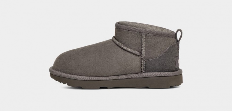 Ugg Klassiska Ultra Mini Stövlar Barn Grå | GI7183405