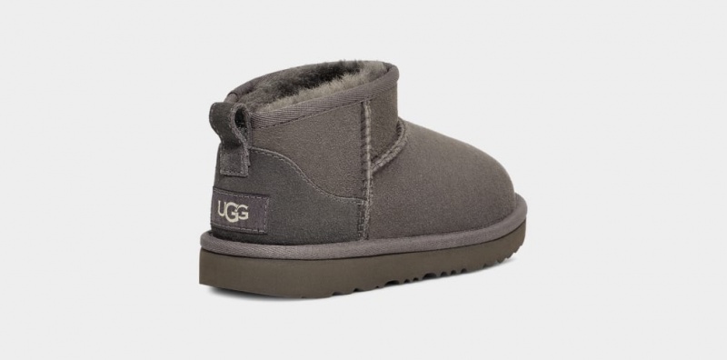 Ugg Klassiska Ultra Mini Stövlar Barn Grå | GI7183405