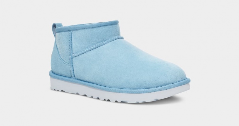 Ugg Klassiska Ultra Mini Stövlar Dam Blå | AZ5092376