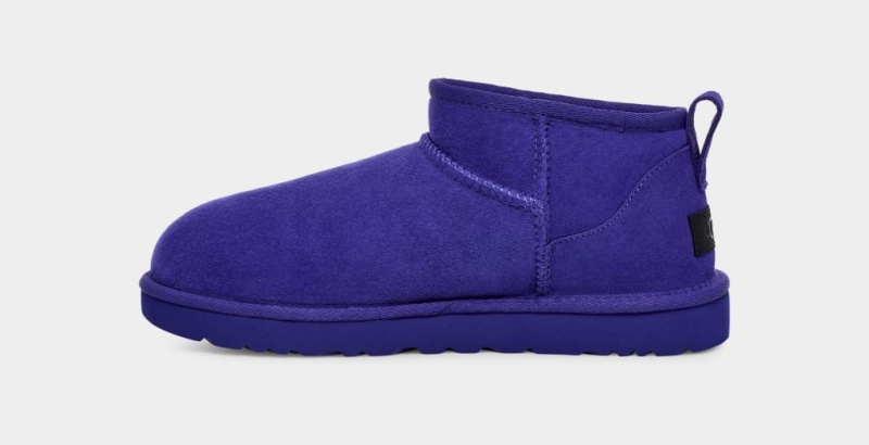 Ugg Klassiska Ultra Mini Stövlar Dam Blå | BY8621345