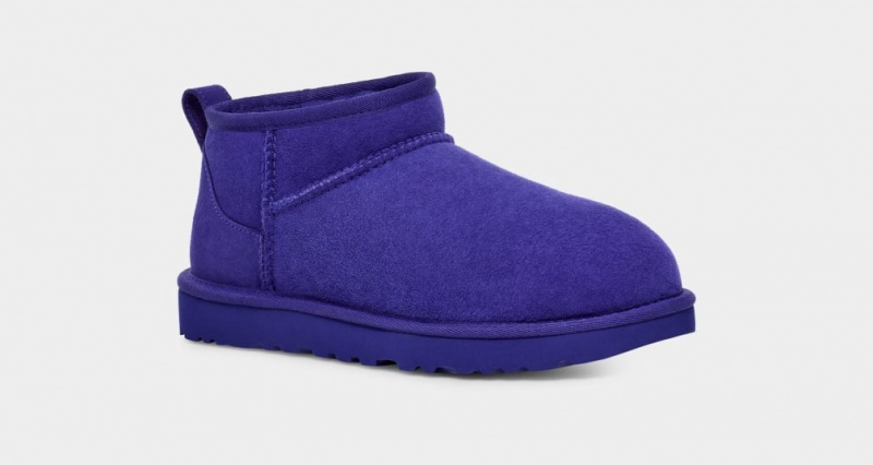 Ugg Klassiska Ultra Mini Stövlar Dam Blå | BY8621345