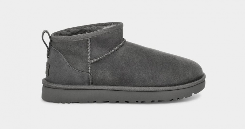 Ugg Klassiska Ultra Mini Stövlar Dam Grå | CF3750826