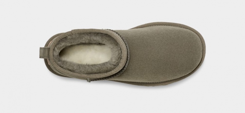 Ugg Klassiska Ultra Mini Stövlar Dam Gröna | IU3684071