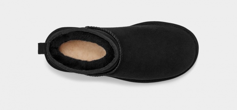 Ugg Klassiska Ultra Mini Stövlar Dam Svarta | YM3971246