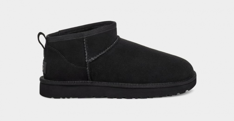 Ugg Klassiska Ultra Mini Stövlar Dam Svarta | YM3971246