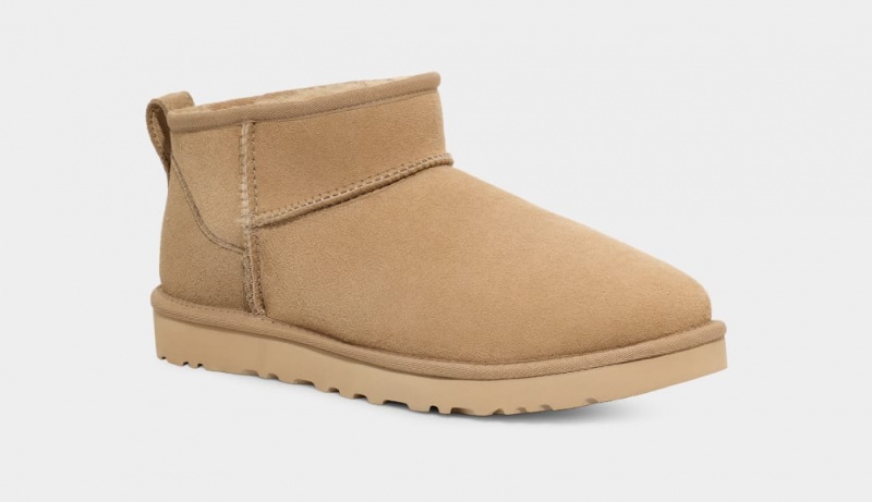 Ugg Klassiska Ultra Mini Stövlar Herr Senapsgult | FJ6293501