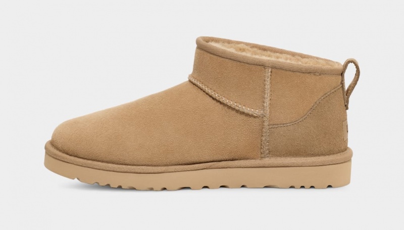 Ugg Klassiska Ultra Mini Stövlar Herr Senapsgult | FJ6293501