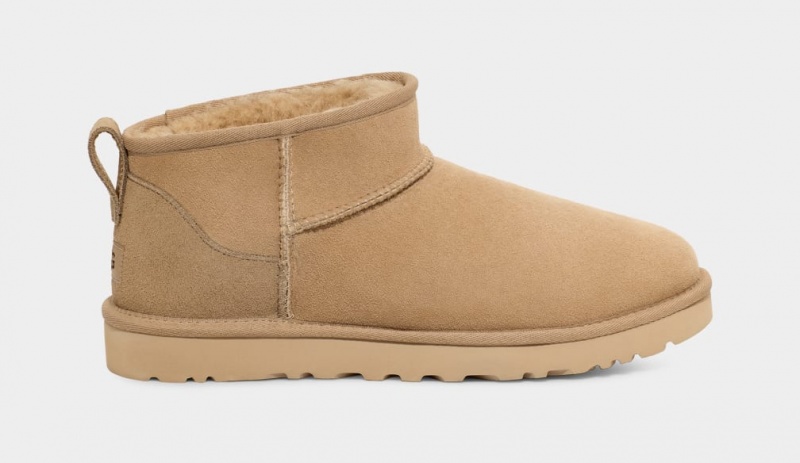 Ugg Klassiska Ultra Mini Stövlar Herr Senapsgult | FJ6293501