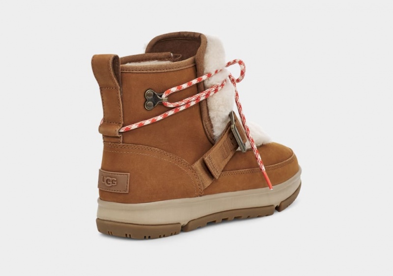 Ugg Klassiska Weather Hiker Stövlar Dam Bruna | BV1458697