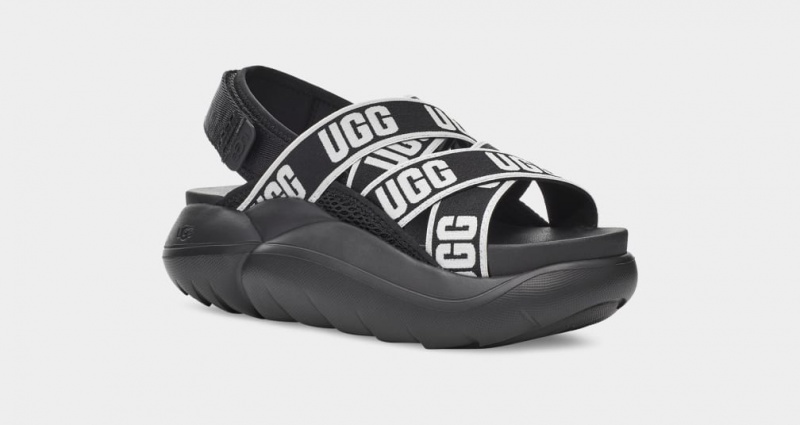 Ugg LA Cloud Sandaler Dam Svarta | VR3209758