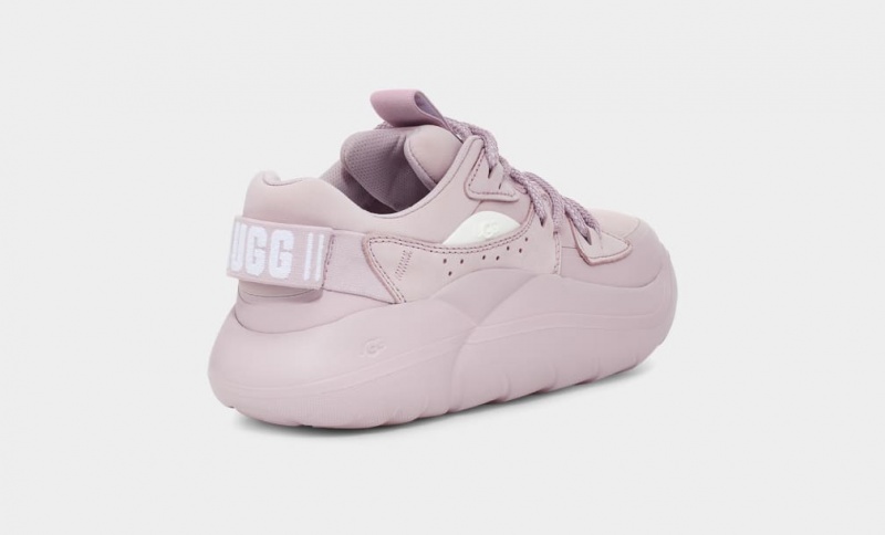 Ugg LA Cloud Spets Sneakers Dam Rosa Grå | UB0584271