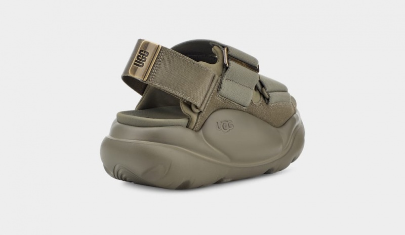 Ugg LA Street Mocka Sandaler Dam Gröna | LW4362105