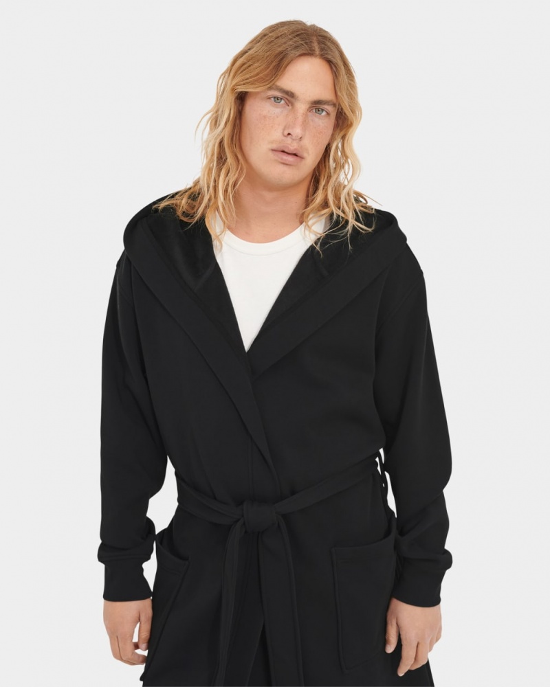 Ugg Leeland Robe Sovkläder Herr Svarta | EL2157349