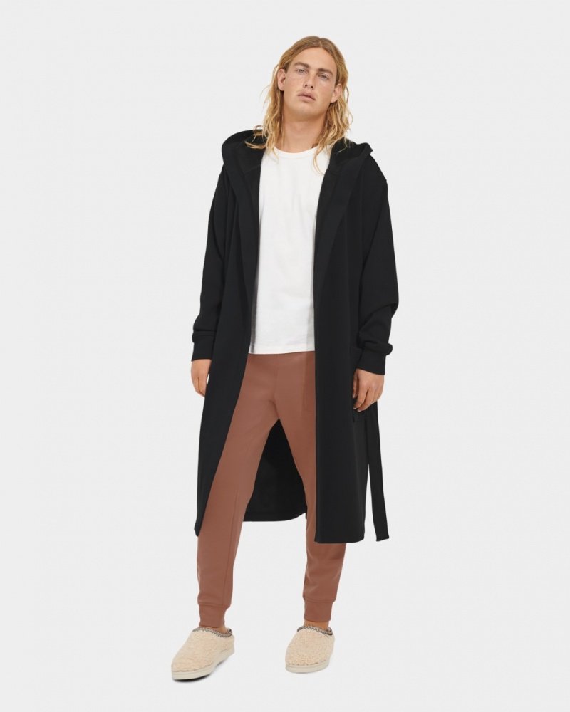 Ugg Leeland Robe Sovkläder Herr Svarta | EL2157349