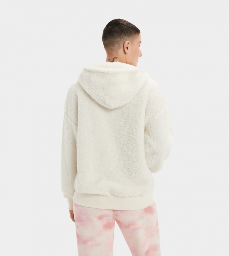 Ugg Loyra Sherpa Hoodie Dam Grädde | YF6804132