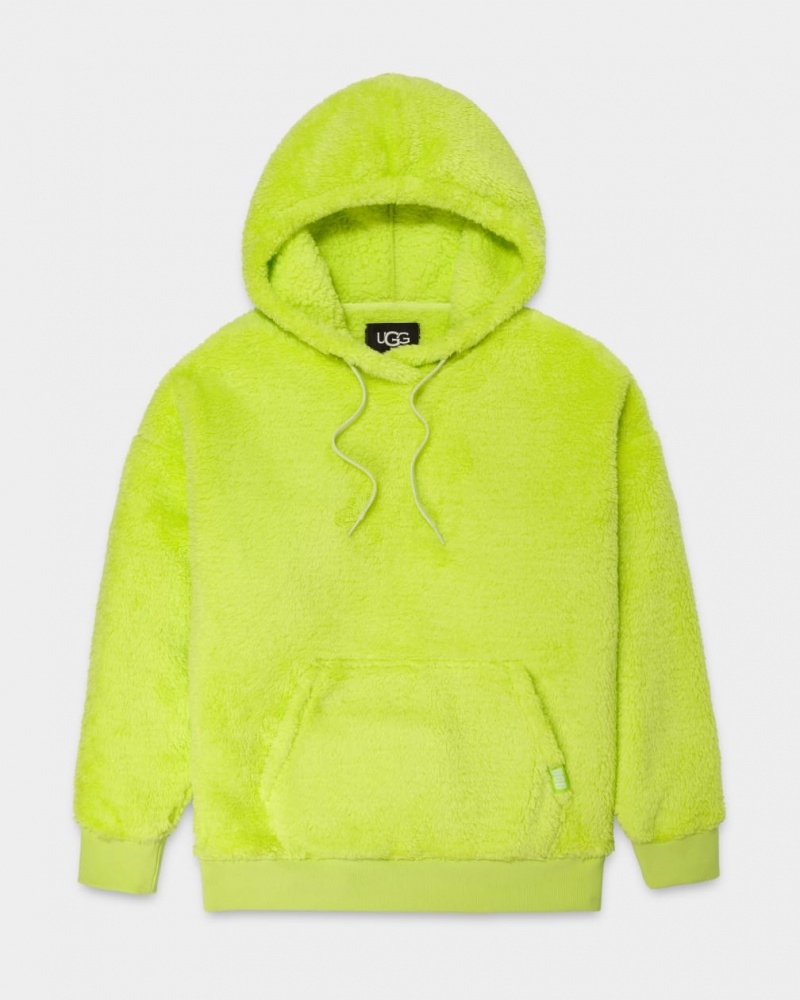 Ugg Loyra Sherpa Hoodie Dam Gröna | AW5498270