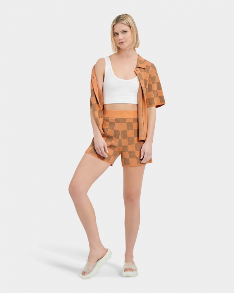 Ugg Maliah Shorts Dam Orange Bruna | HW0246859