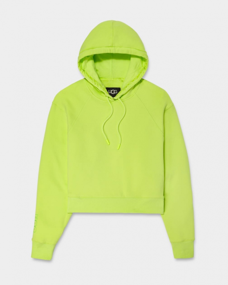 Ugg Mallory Cropped Hoodie Dam Gröna | QY1258607