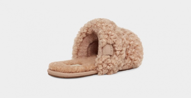 Ugg Maxi Curly Scuffetta Tofflor Dam Bruna | JC0182753